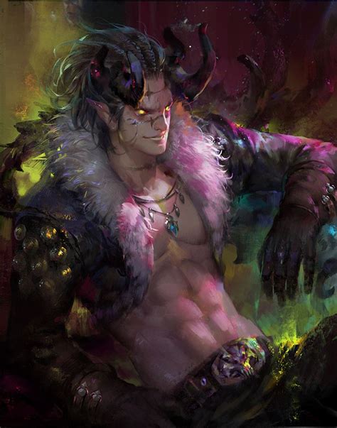 Pin by Markus Herd on Devils and demons (With images) | Incubus demon, Fantasy male, Art