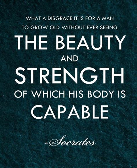 a quote on the side of a wall that says, the beauty and strength of ...