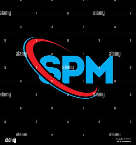 SPM logo. SPM letter. SPM letter logo design. Initials SPM logo linked ...