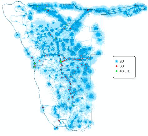 Namibia mobile coverage, adapted from [13] | Download Scientific Diagram