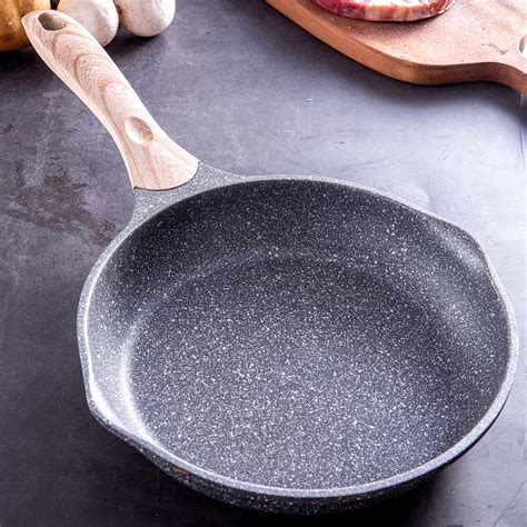 J-TEE Skillet Frying Pan Granite Stone Coating Cookware, Grey – JEETEE ...