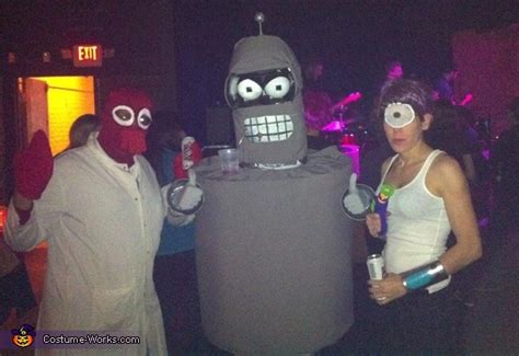 Futurama Bender and Crew Group Halloween Costume