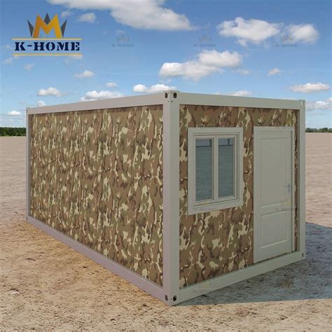 China Prefabricated Container Military Housing Shelter Army Boot Camp ...