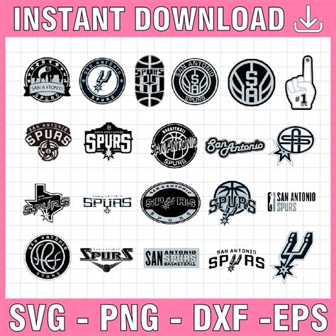 21 Files San Antonio Spurs SVG, NBA Basketball bundle svg,N - Inspire Uplift