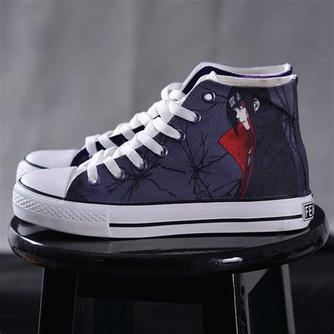 Private Design Vulcanized Canvas Shoes Men High Top, Custom Canvas ...