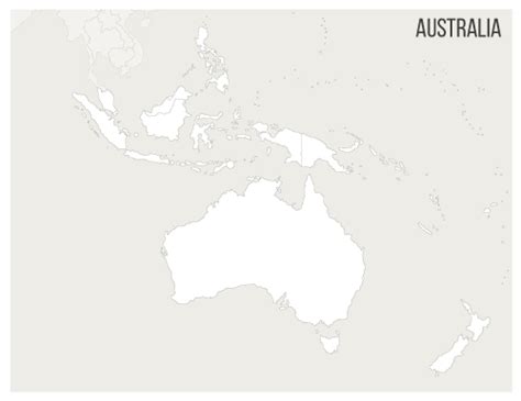 Australia: Surrounding Countries Printables - Map Quiz Game: The ultimate map quiz site! Seterra ...