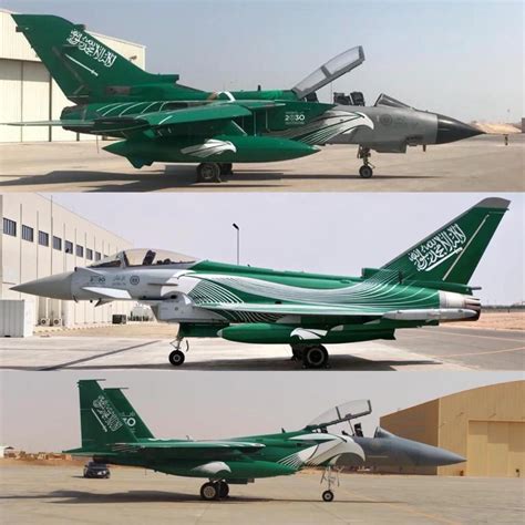 The Royal Saudi Air Force Has Prepared A Series Of Special Color Jets For The Kingdom’s 88th ...