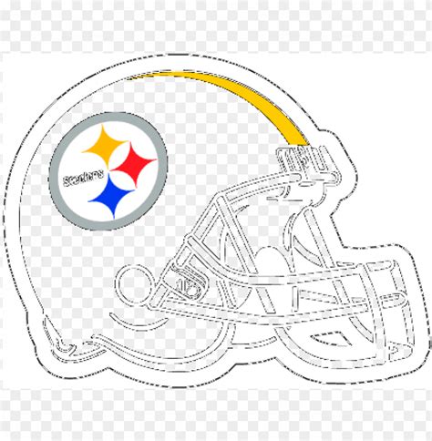 Free download | HD PNG vector premium pittsburgh steelers helmet vector ...