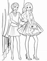 Barbie And Friends Coloring Pages At GetColoringscom  Free Printable sketch template