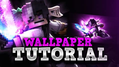 Minecraft Wallpaper - Tutorial (+GIVEAWAY) | AtmoArtworks - YouTube