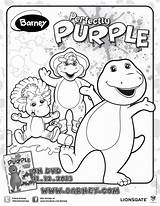 Barney Printables  Coloring Home sketch template