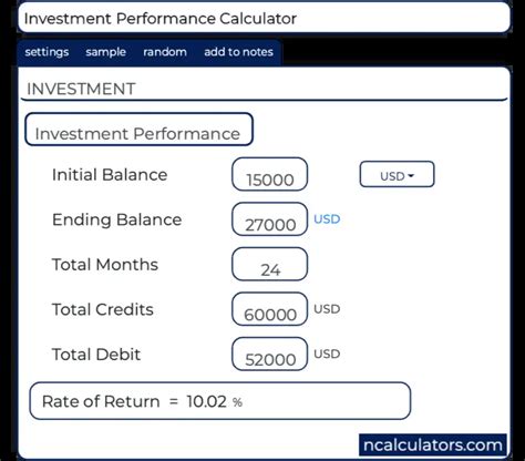 Investment Calculator