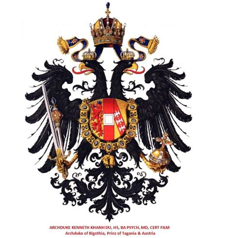 The Royal Hapsburg (Habsburg) Coat of Arms of Austria. I am prinz of ...