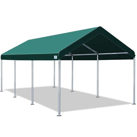 Buy ADVANCE OUTDOOR Adjustable 10x20 ft Heavy Duty Carport Car Canopy ...