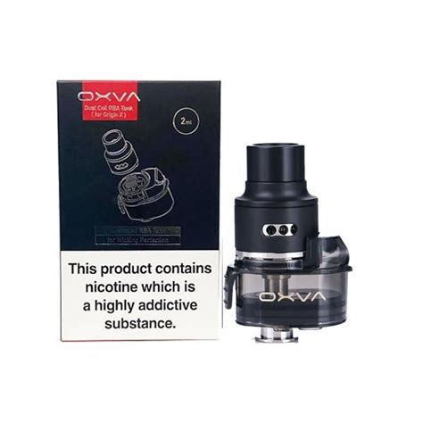 OXVA Origin X - L Shaped RBA Tank | Vape Tank | Coils | VAPE.CO.UK