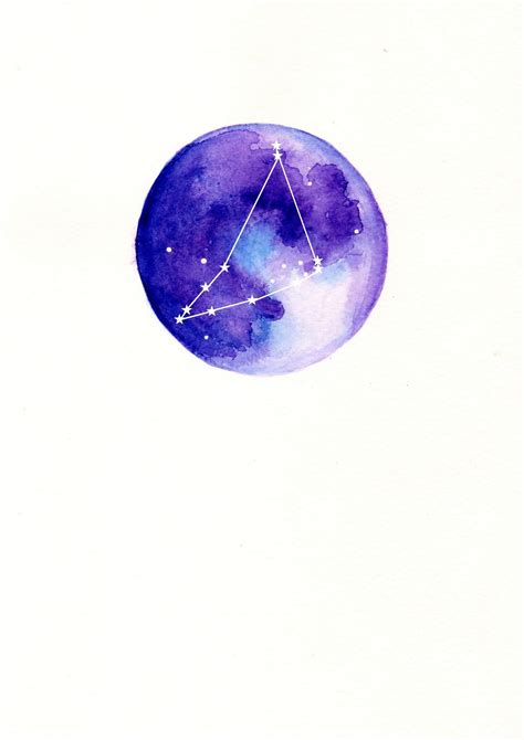 Capricorn Constellation Print Custom Zodiac Art Capricorn - Etsy