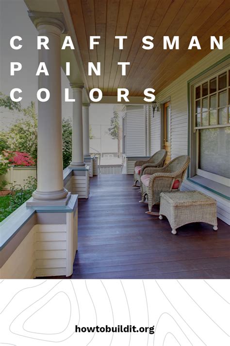 Craftsman Paint Colors | How To Build It