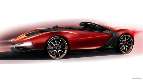 Ferrari Sergio by Pininfarina (2013) | Design Sketch