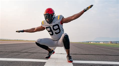 Air Force honors Tuskegee Airmen with new football uniforms - Sports ...