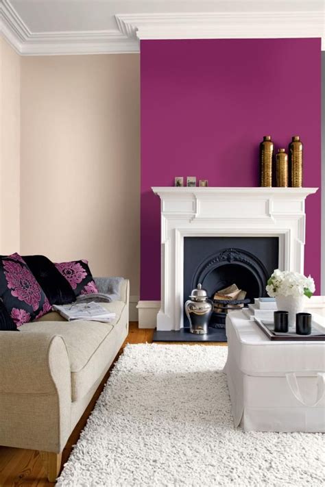 Scrumptious from Crown Paints Feature Wall range teamed with Toasted Almond from Crown Paints ...