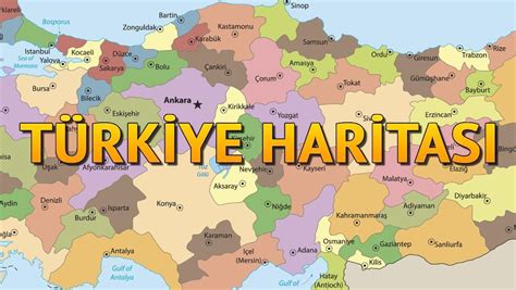 Türkiye Haritası 2024: Türkiye Siyasi Haritası ve Türkiye Fiziki Haritası - Şehirler, Bölgeler ...