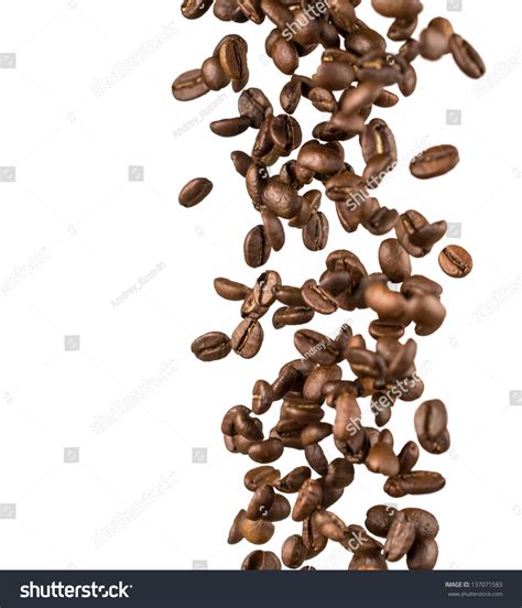 Falling Coffee Beans Stock Photo 137071583 : Shutterstock