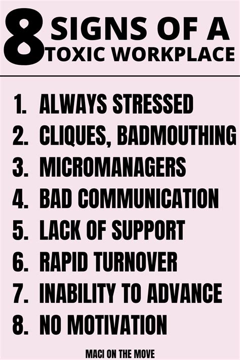 8 signs of a toxic workplace and how to handle it – Artofit