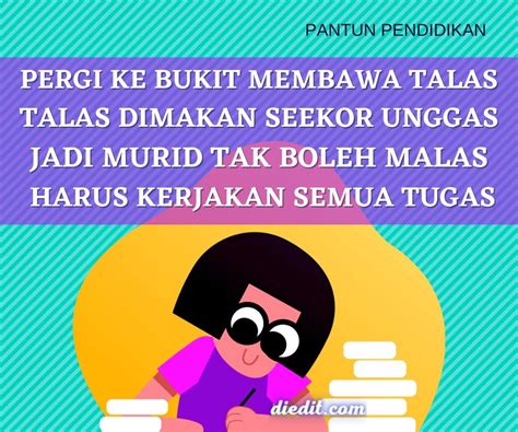 55 Pantun Pendidikan 4 Bait tentang Belajar dan Nasihat Guru | diedit.com