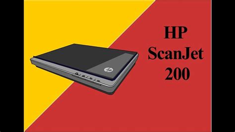 HP ScanJet 200 - YouTube