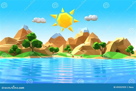 Cartoon Land Stock Illustration - Image: 49552929