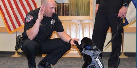 Arapahoe County Sheriff's Office Gets a New 10-Week-Old Therapy Dog
