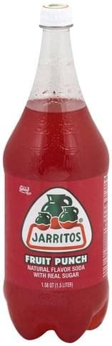 Jarritos Fruit Punch Soda - 1.58 QT, Nutrition Information | Innit