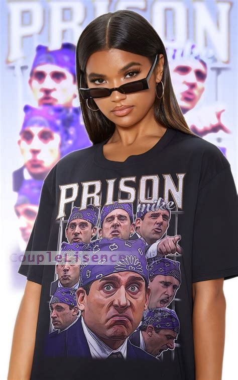 Retro PRISON MIKE Vintage Shirt | Prison Mike Homage Fan Tees | Prison Mike Homage Retro ...