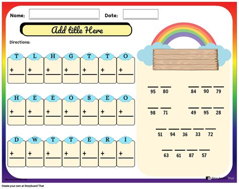 Math Riddles Worksheets — Math Puzzles for Kids