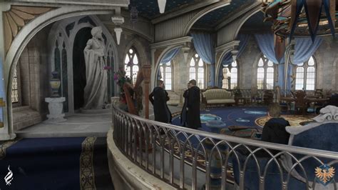 Hogwarts Legacy - Tour the Ravenclaw Common Room - GameSpot