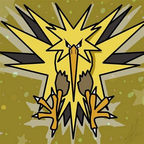 #zapdos #pokemon #yellow #legendary #bird #kanto | Oscaraesparza | Flickr