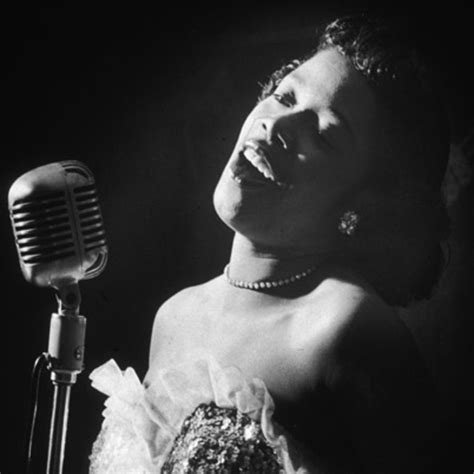 Jazz vocalist Sarah Vaughan performed with big bands before becoming a ...