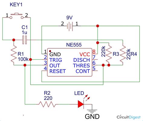 Latch Press On Switch Circuit Diagram