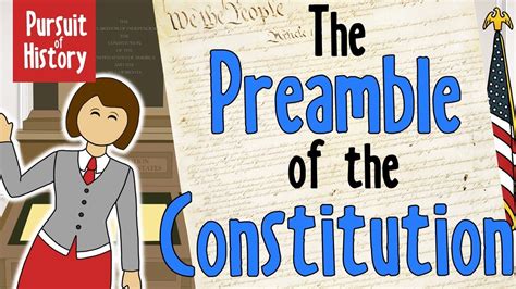 The Preamble of the Constitution - YouTube