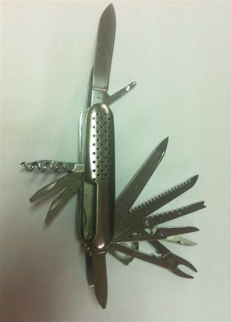 Pocket Knife With 16 Elements, Pocket Knife, Metal Handle Knife, Hand ...