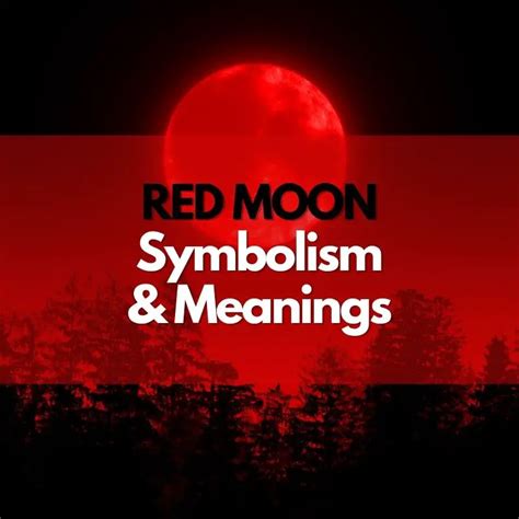 What Does a Red Moon Symbolize? - Symbol Genie