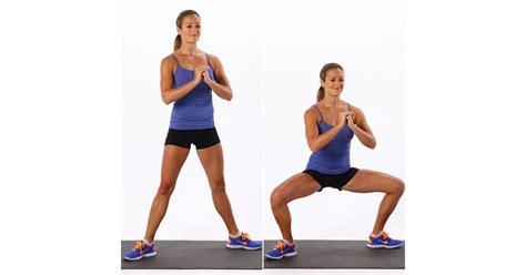 Sumo Squats | Total-Body, No-Equipment Workout | POPSUGAR Fitness Photo 2