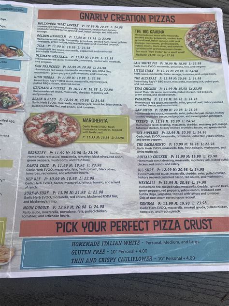 California Pizza Kitchen Menu Myrtle Beach Sc | Dandk Organizer