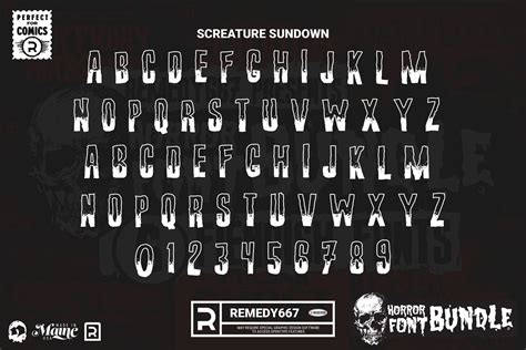 Horror Font Bundle - Limited Edition | Stunning Display Fonts ~ Creative Market