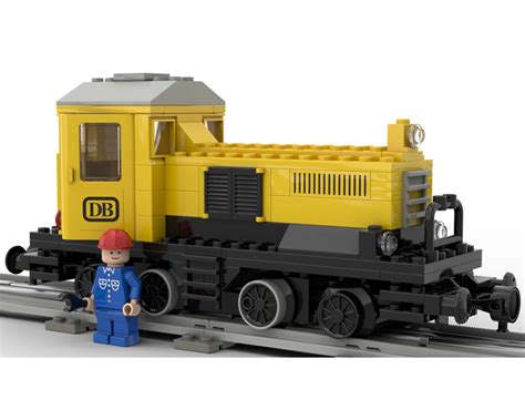 LEGO MOC-35234 Yellow Locomotive (Train 2018) | Rebrickable - Build ...