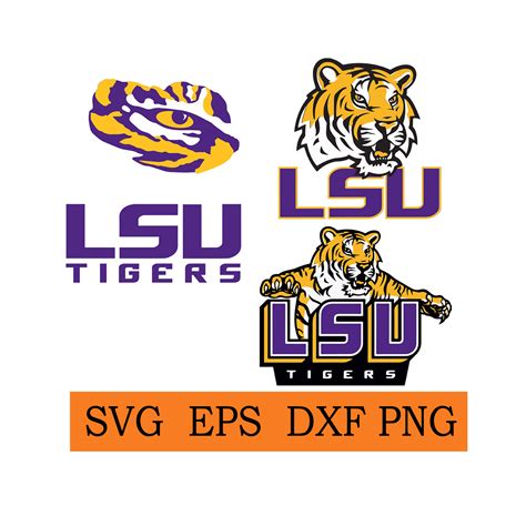 Lsu Tigers logo SVG File – Vector Design in, Svg, Eps, Dxf, and Jpeg ...