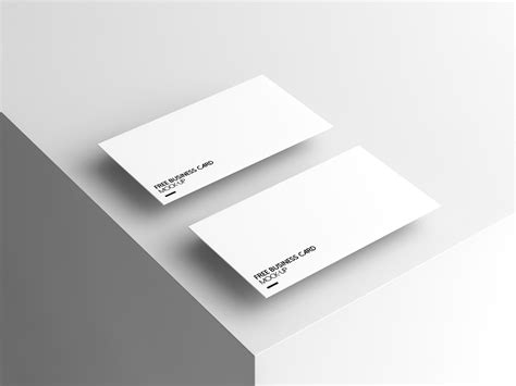 Minimal Business Cards Mockup Bundle - Mockup World