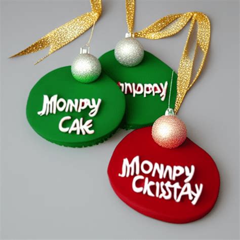 Money Cake Christmas Ornaments · Creative Fabrica