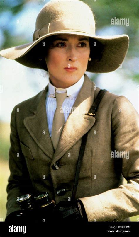 MERYL STREEP, OUT OF AFRICA, 1985 Stock Photo - Alamy