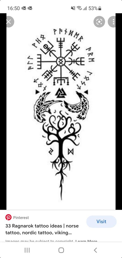 Are runes OK as a tattoo, I want to get something along the lines of this, and I was researching ...